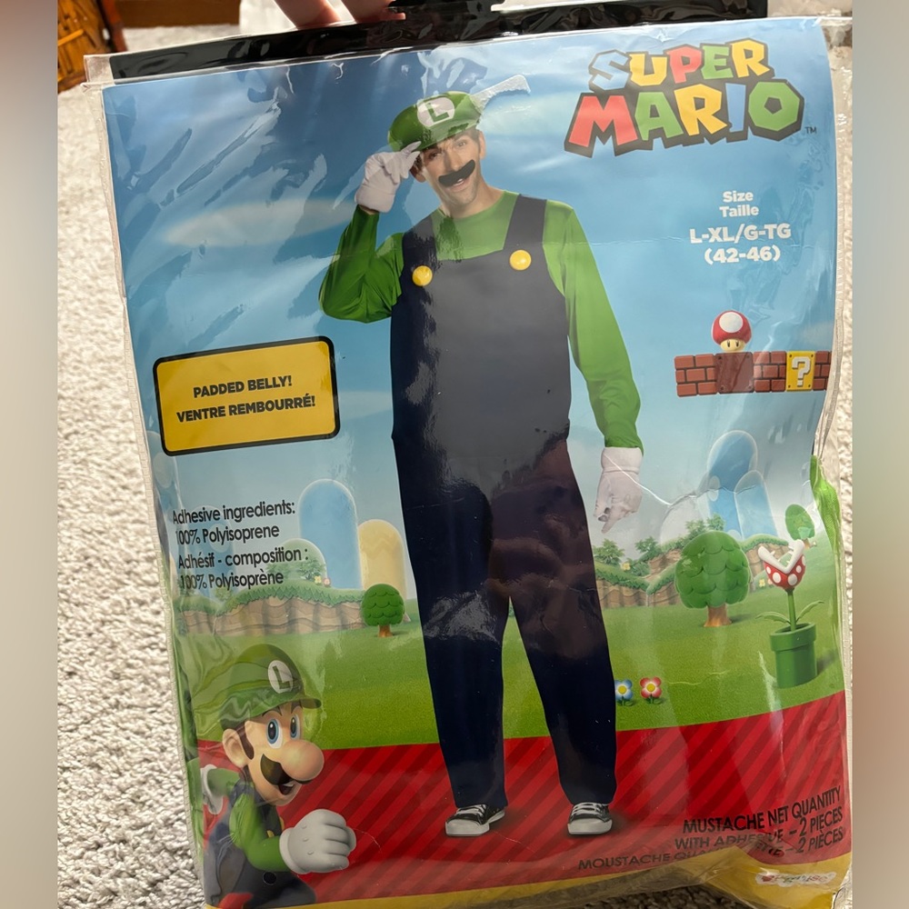 Luigi Costume-Super Mario